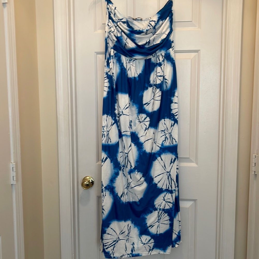 Strapless sun dress